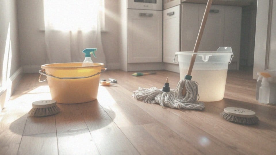 Jakie są domowe sposoby na mycie podłogi?