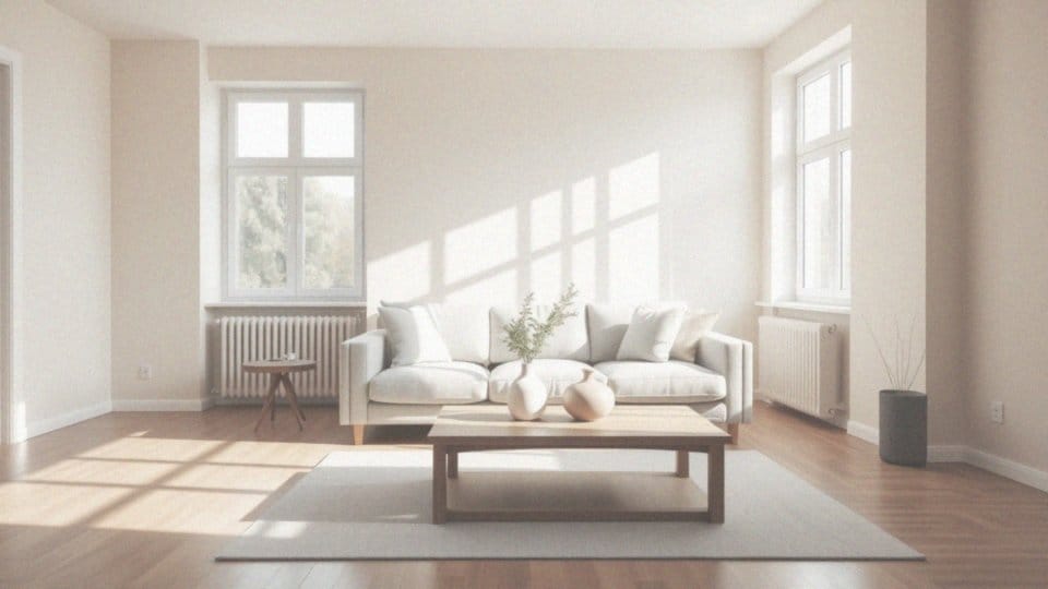 Jak beżowe ściany wpływają na atmosferę w salonie?