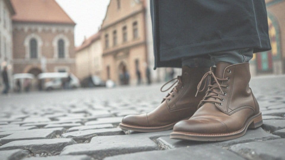 Jakie buty do casualowego płaszcza męskiego są odpowiednie?
