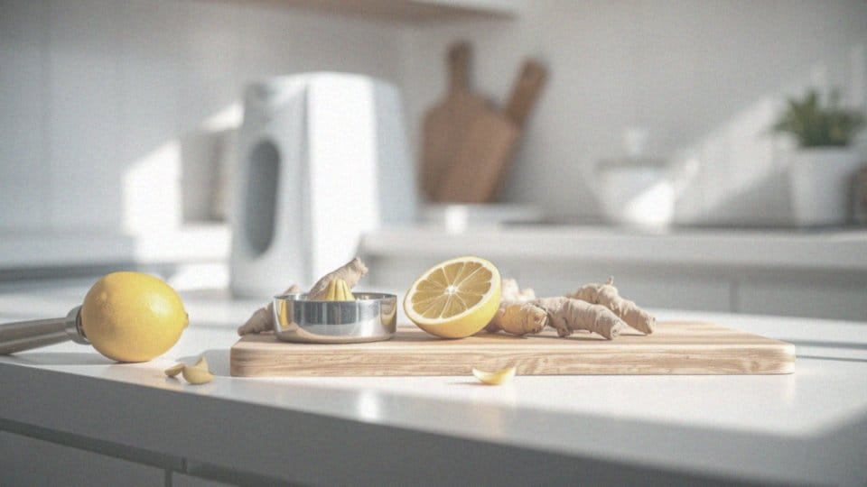 Jak przygotować sok imbir z kurkumą i cytryną samodzielnie?