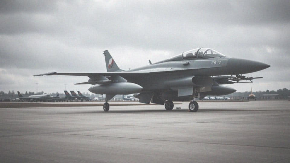 Jakie konsekwencje zużycia paliwa przez F-16 podczas lotu?