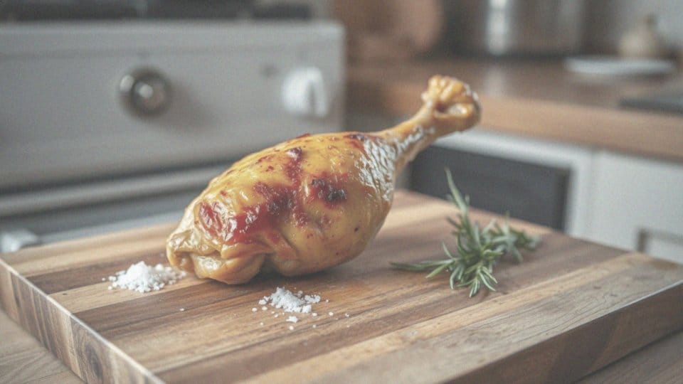Co to jest kaloryczność podudzia z kurczaka pieczonego?