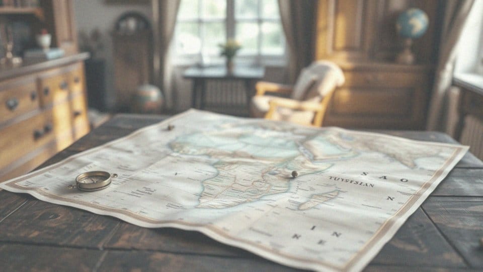Jak wygląda mapa Tunezji w kontekście całej Afryki?
