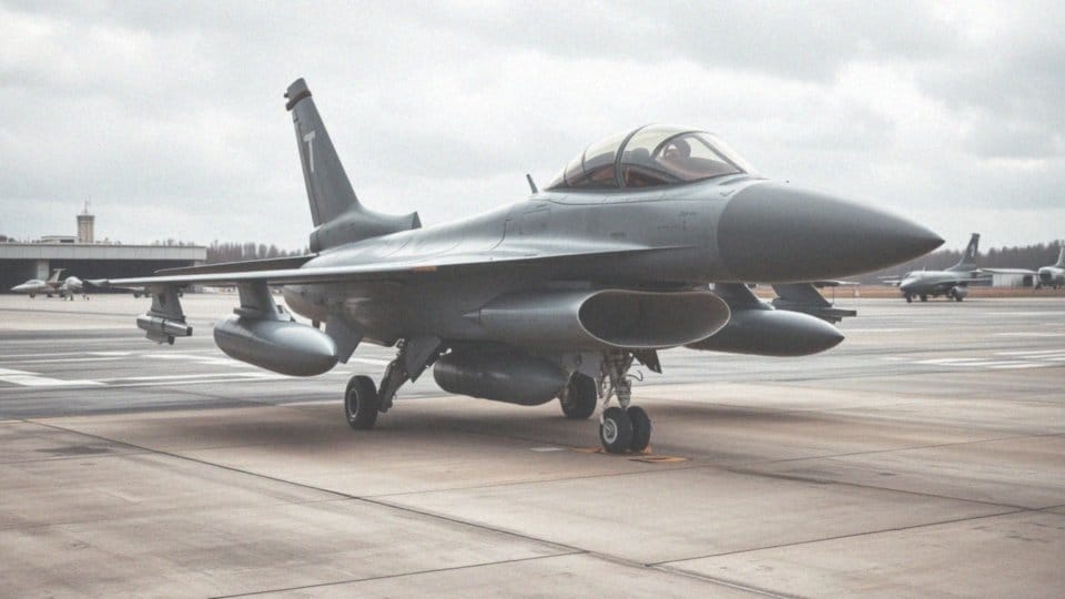 Jakie są pojemności zbiorników paliwa F-16?