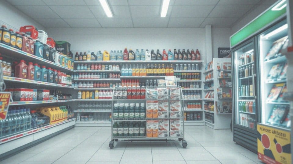 Jakie inne produkty można znaleźć na stacji benzynowej?