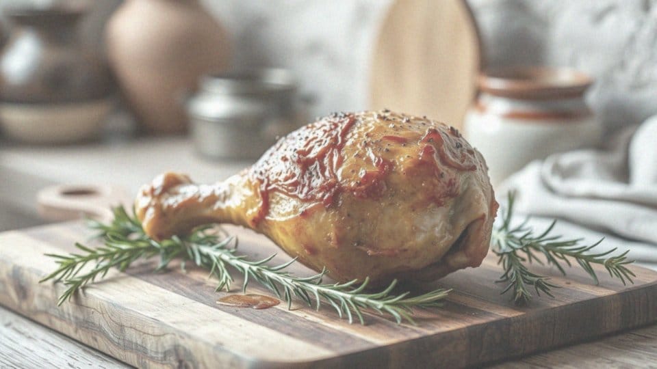 Pieczone udko z kurczaka – ile ma kcal i wartości odżywcze?